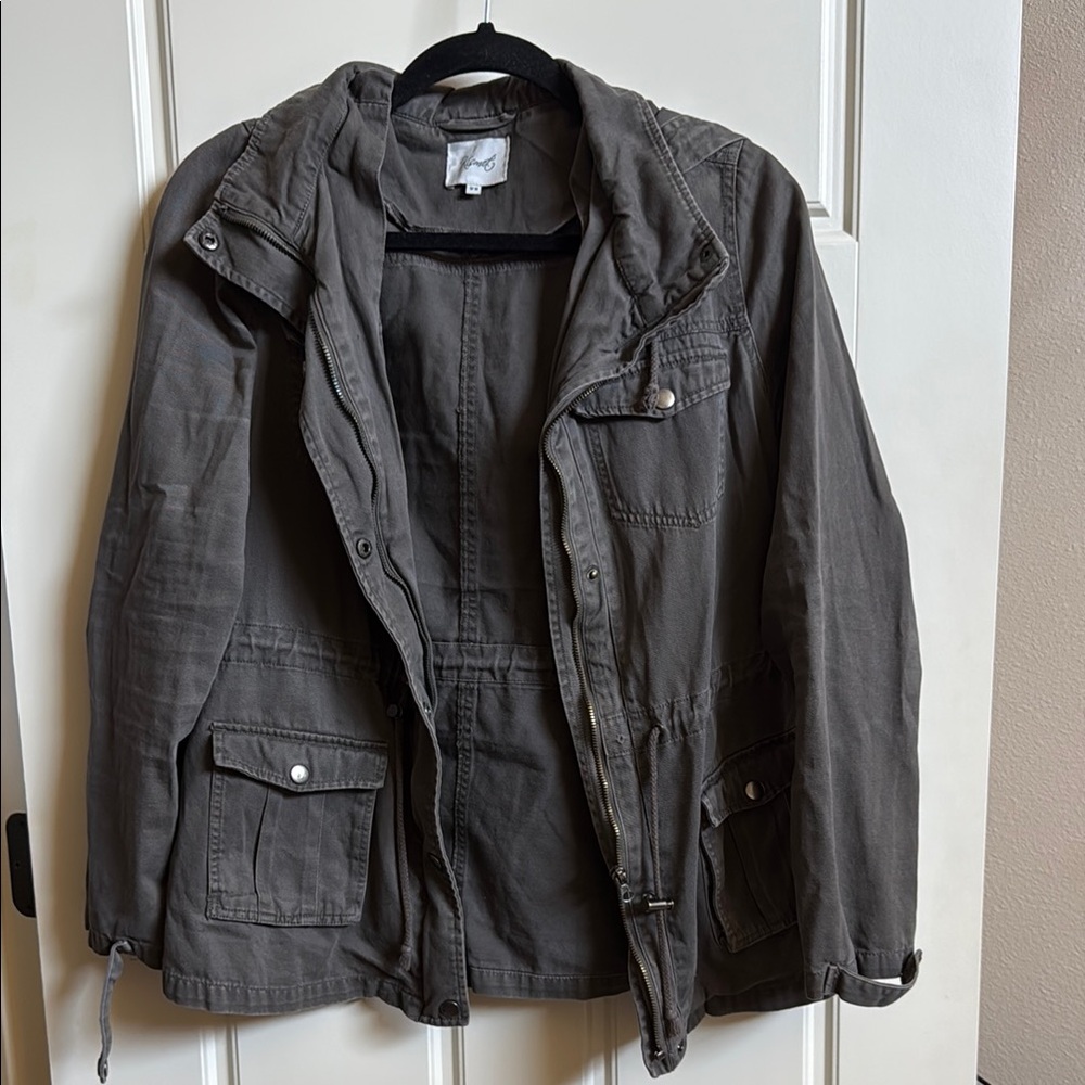 Kismet Women's Dark Gray Utility Jacket